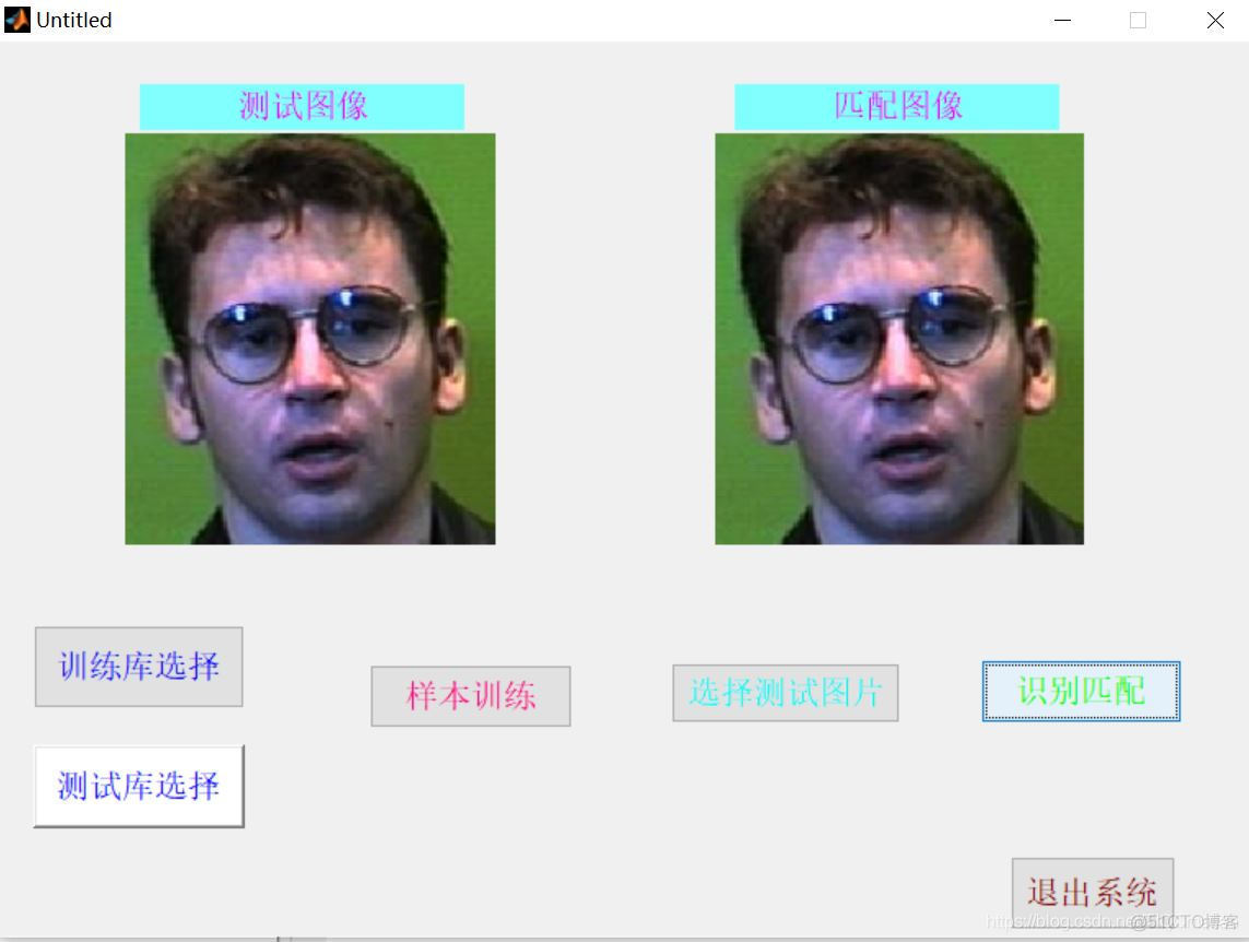 【人脸识别】基于matlab GUI FISHER人脸识别【含Matlab源码 605期】_机器学习_15