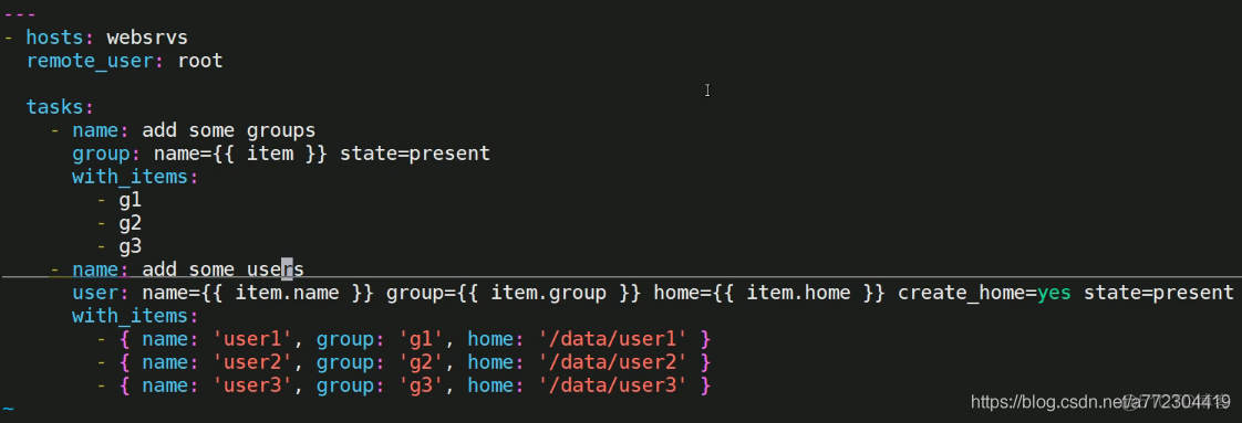 ansible playbook中使用迭代with_items案例_知识_13