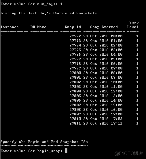 【linux】 Oracle AWR 报告的生成和分析_sql_03