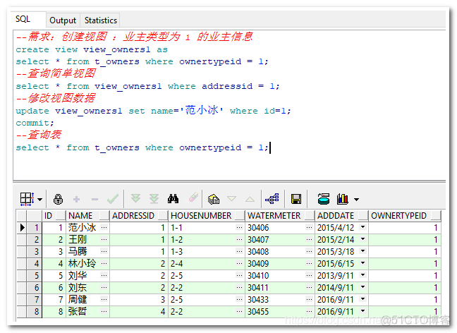 Oracle创建简单视图案例_文章