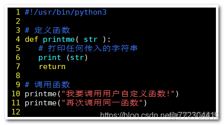 Python3 函数(方法)_python_04