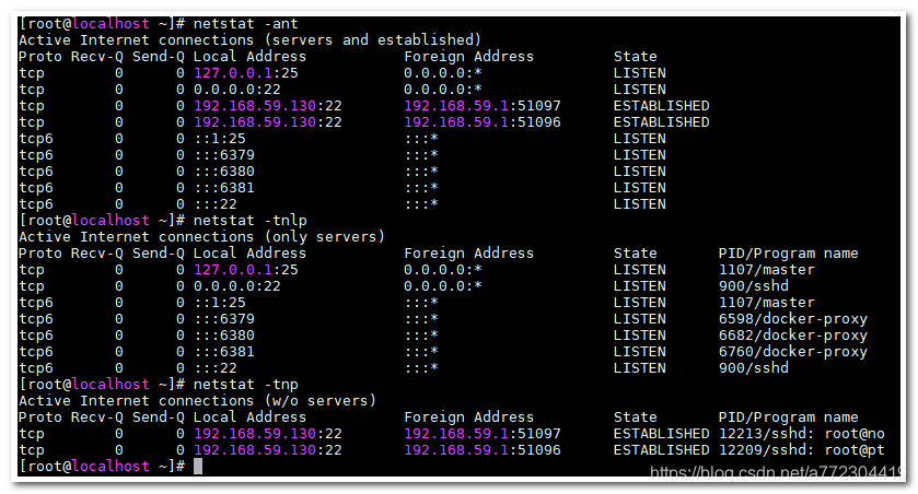 Linux netstat查看网络连接状态_centos_03