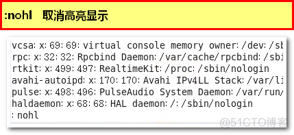 Linux vim取消高亮显示_文章