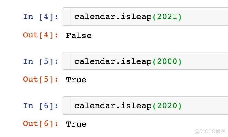 Python时间序列之calendar模块_后端_04