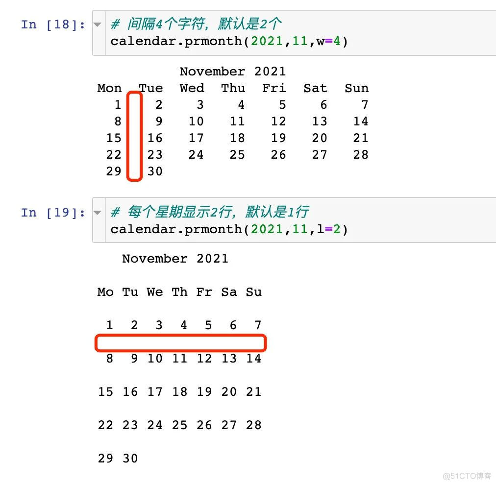 Python时间序列之calendar模块_html_11