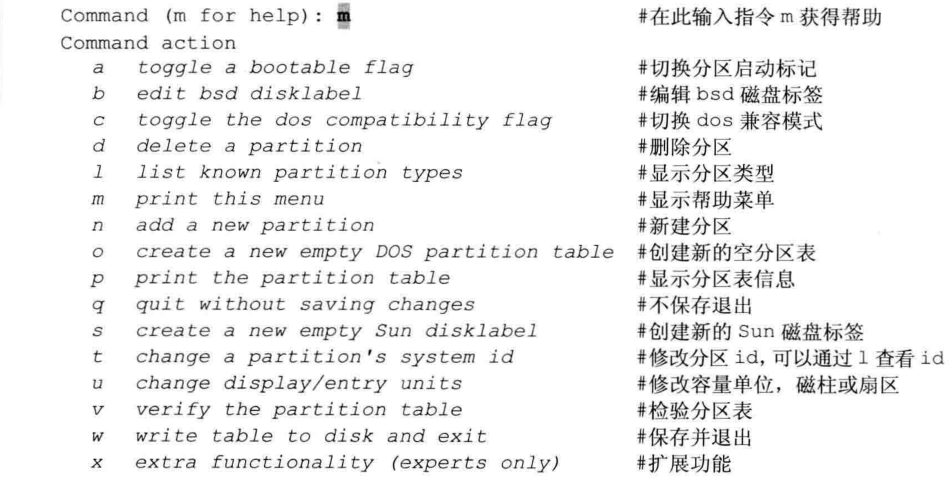 Linux硬盘分区 fdisk 和 parted命令详解_服务器_07