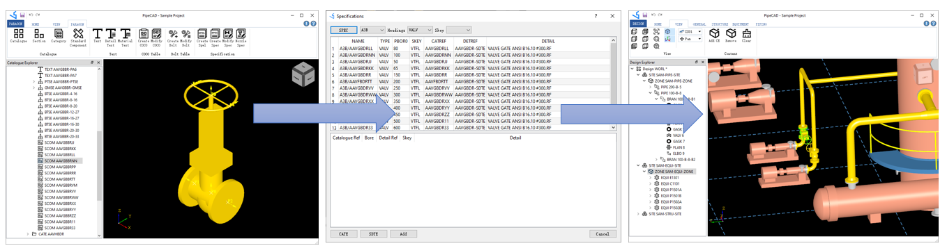 三维管道设计软件 PipeCAD V1.0_参数化_06