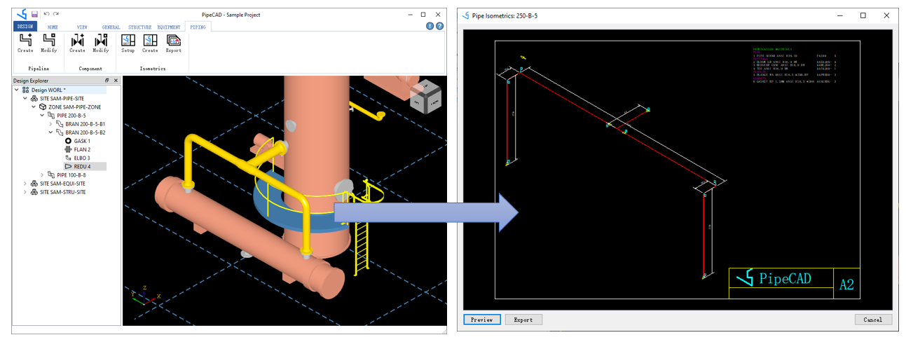 三维管道设计软件 PipeCAD V1.0_数据库_09