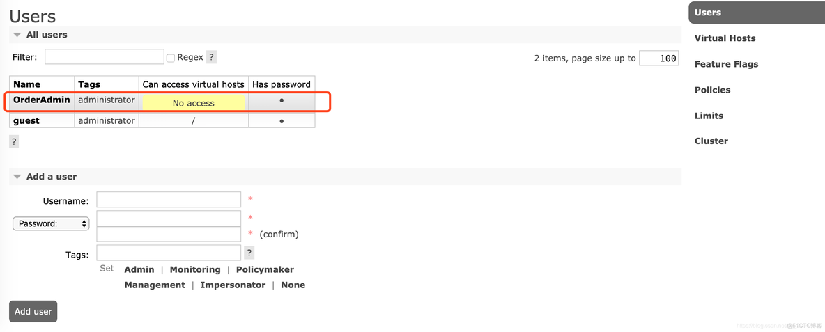 消息中间件系列教程（05） -RabbitMQ -管理控制台的使用_服务器_05