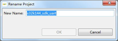 256_在S32DS中修改工程名称_操作技巧_02