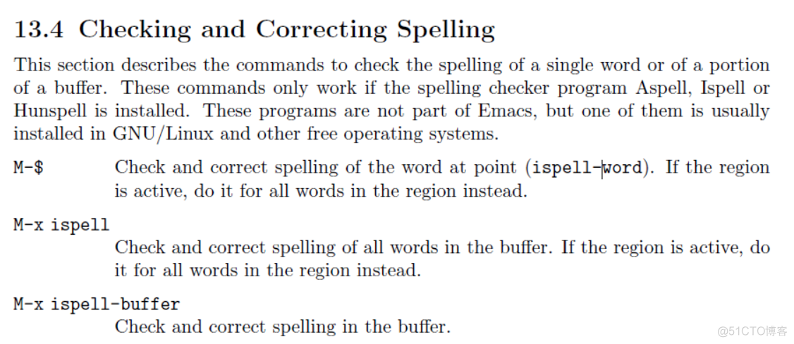 Emacs-173-关于Emacs的拼写检查功能_linux