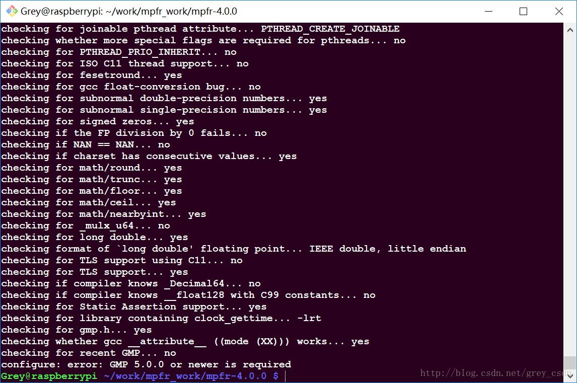 unix-005-树莓派MPFR安装_树莓派_04