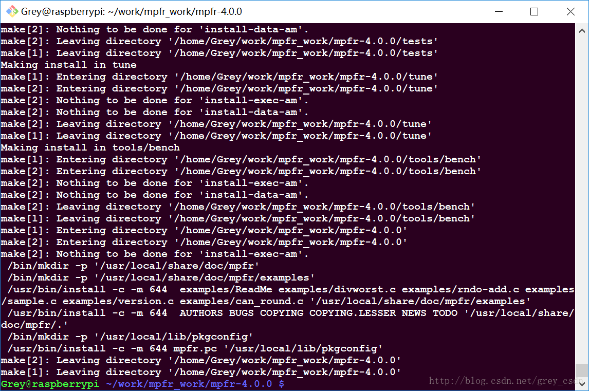 unix-005-树莓派MPFR安装_树莓派_07