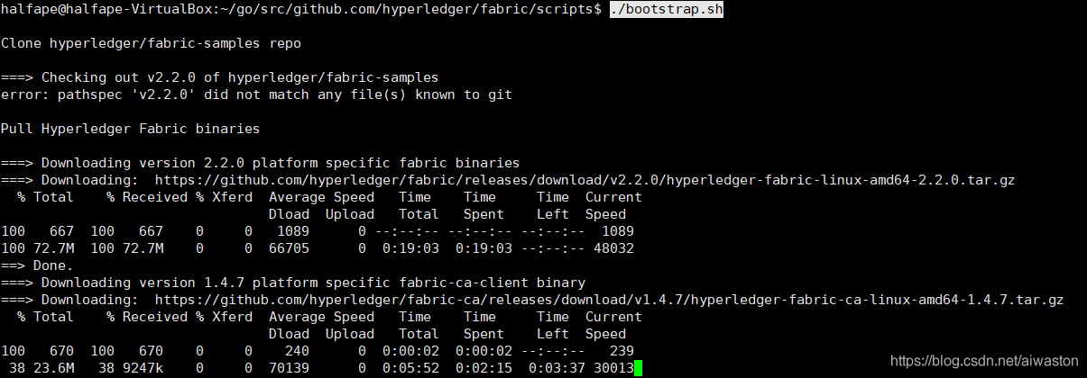 Fabric开发(五) Ubuntu20.04.1快速搭建Fabric2.2.0 (排雷版)_51CTO博客