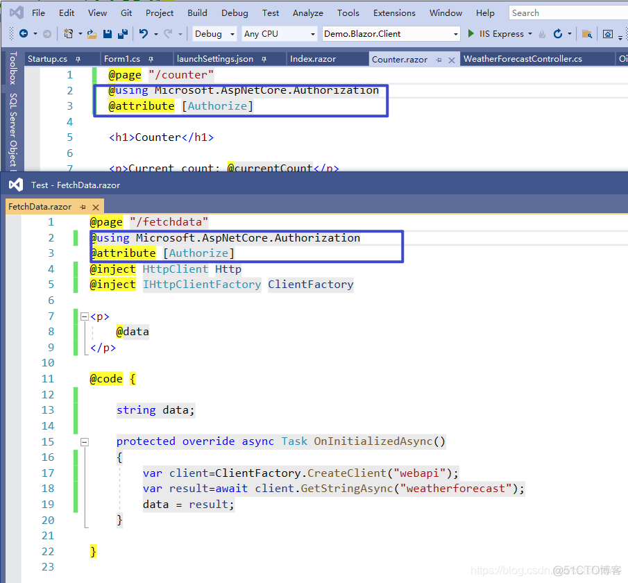 Blazor WebAssembly+Duende.IdentityServer+EF Core认证授权企业级实战_efcore_09