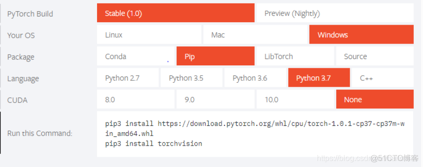 Python中PyTorch环境配置_其他