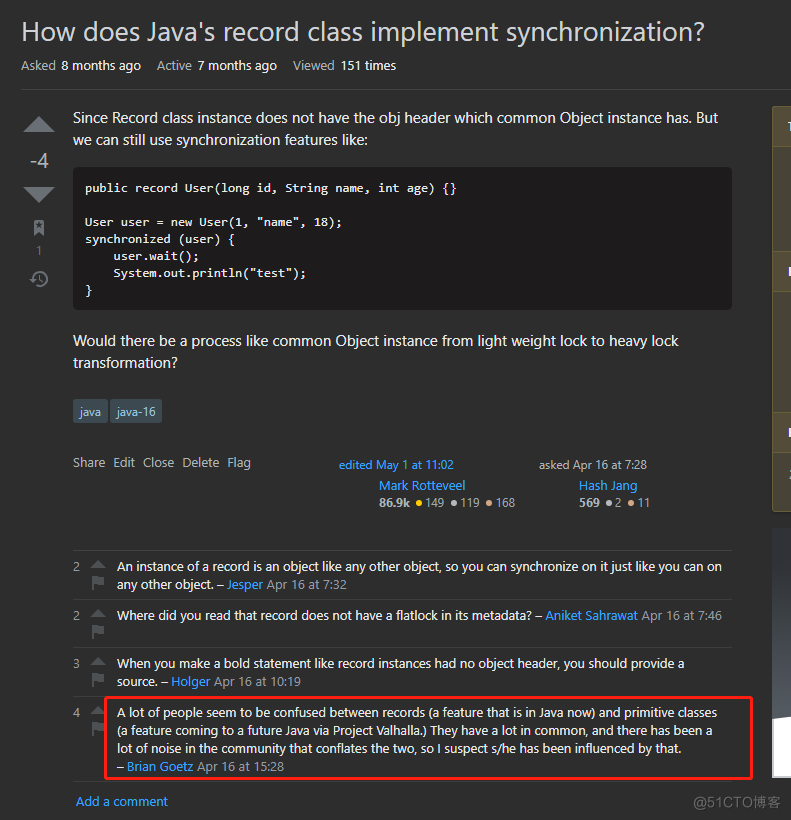 JEP解读与尝鲜系列4 - Java 16 中对于 Project Valhalla 的铺垫_java_03