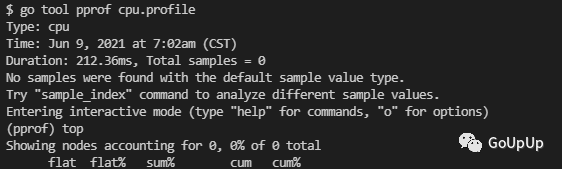 你不知道的 Go 之 pprof_linux_03