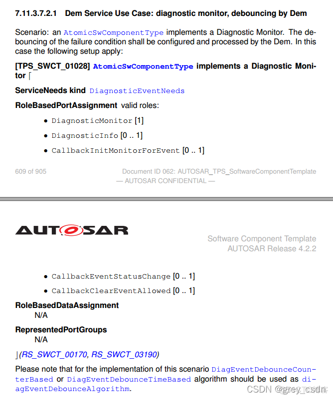 988_AUTOSAR_TPS_SoftwareComponentTemplate66_诊断事件用例_autosar