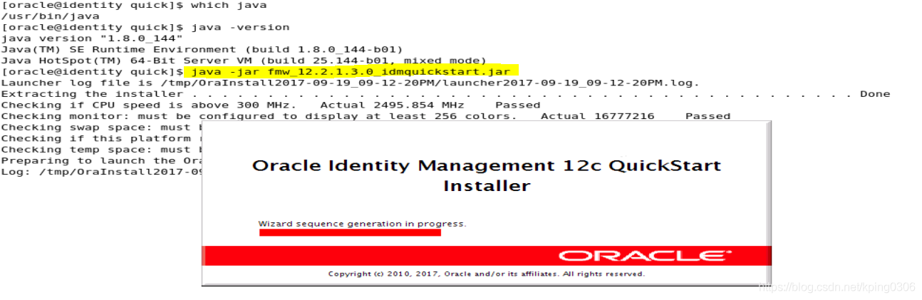 OIM 12c / 12.2.1.3.0 Installation Using Quick Installer (step by step)_身份认证_03