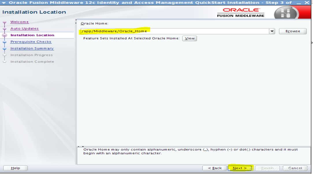 OIM 12c / 12.2.1.3.0 Installation Using Quick Installer (step by step)_Identity Manager_06