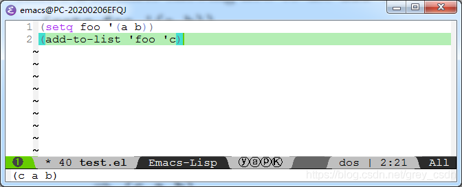 209_emacs Lisp向列表中增加元素_小灰笔记的技术博客_51CTO博客
