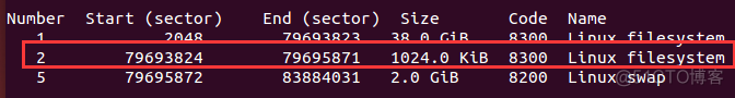 查看Linux磁盘的分区状态(lsblk、blkid、parted)、对Linux的磁盘进行分区(gdisk、fdisk、parted、partprobe)_Linux的磁盘分区_09