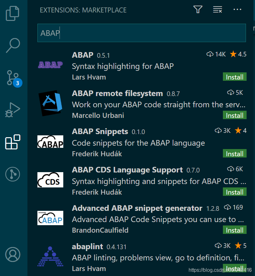 在Visual Studio Code里编写ABAP代码_安装包_05
