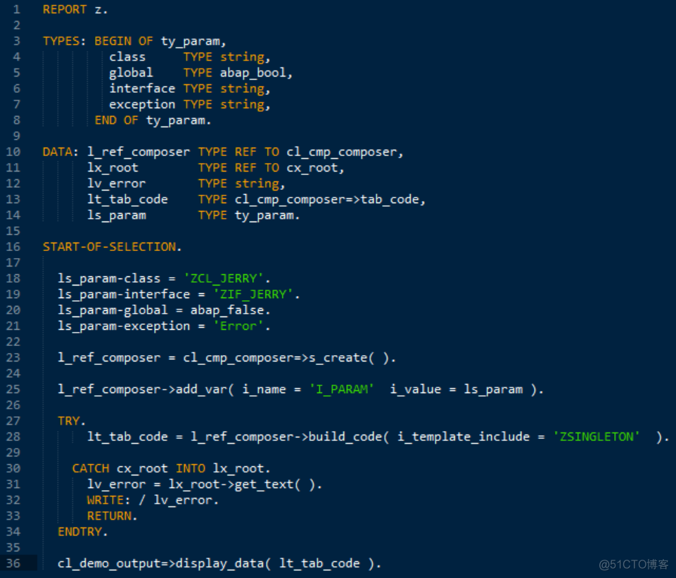 SAP ABAP关键字语法图和ABAP代码自动生成工具Code Composer_java_20