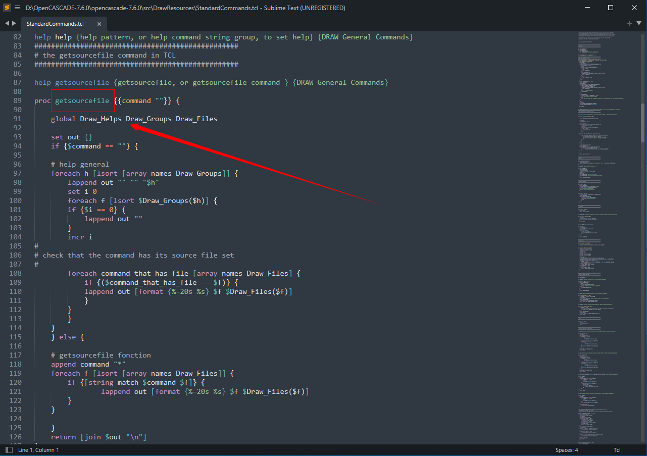 OpenCASCADE DRAW Command Source_脚本语言_03