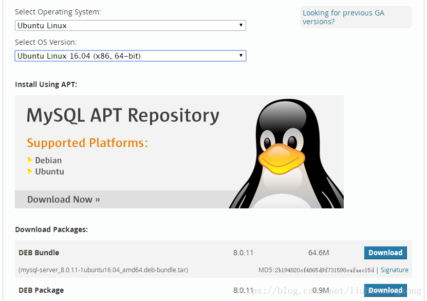 Ubuntu16.04 Mysql离线安装_n