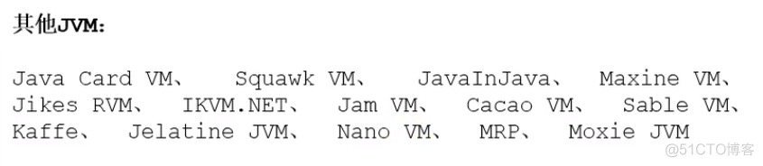 jvm的发展历程：classic、exact、hotspot、BEA的JRockit、IBM的J9、 KVM和CDC/CLDC Hotspot、Azul VM、Liquid VM_机器指令_16