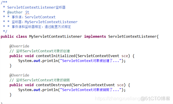 Java ServletContextListener监听器的使用_服务器_03