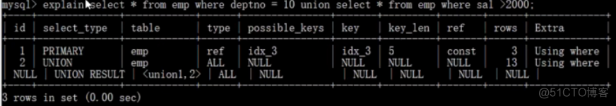 MySQL explain执行计划详解_子查询_07