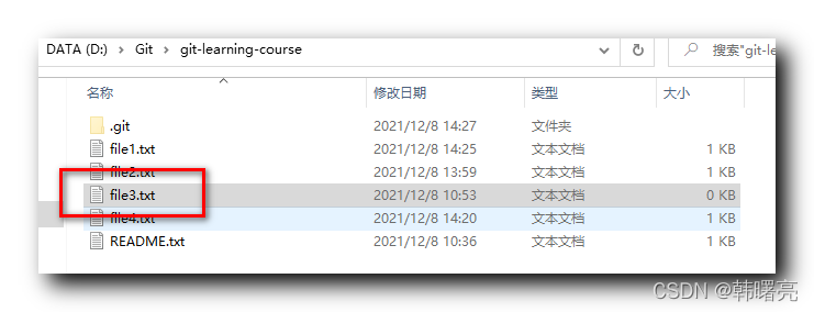 【Git】Git 版本管理 ( 补充提交版本 git commit --amend | 版本库提取文件 git checkout -- filename | 删除文件 git rm )_git rm_07