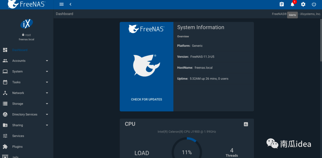 二、FreeNAS篇：使用U盘在蜗牛星际上安装FreeNAS_静态ip_14