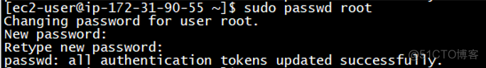 AWS EC2实例Linux系统创建root用户并更改为root用户登录_root权限