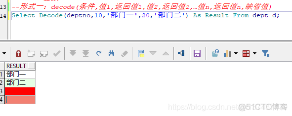 【Oracle】中Decode函数的用法_函数返回值