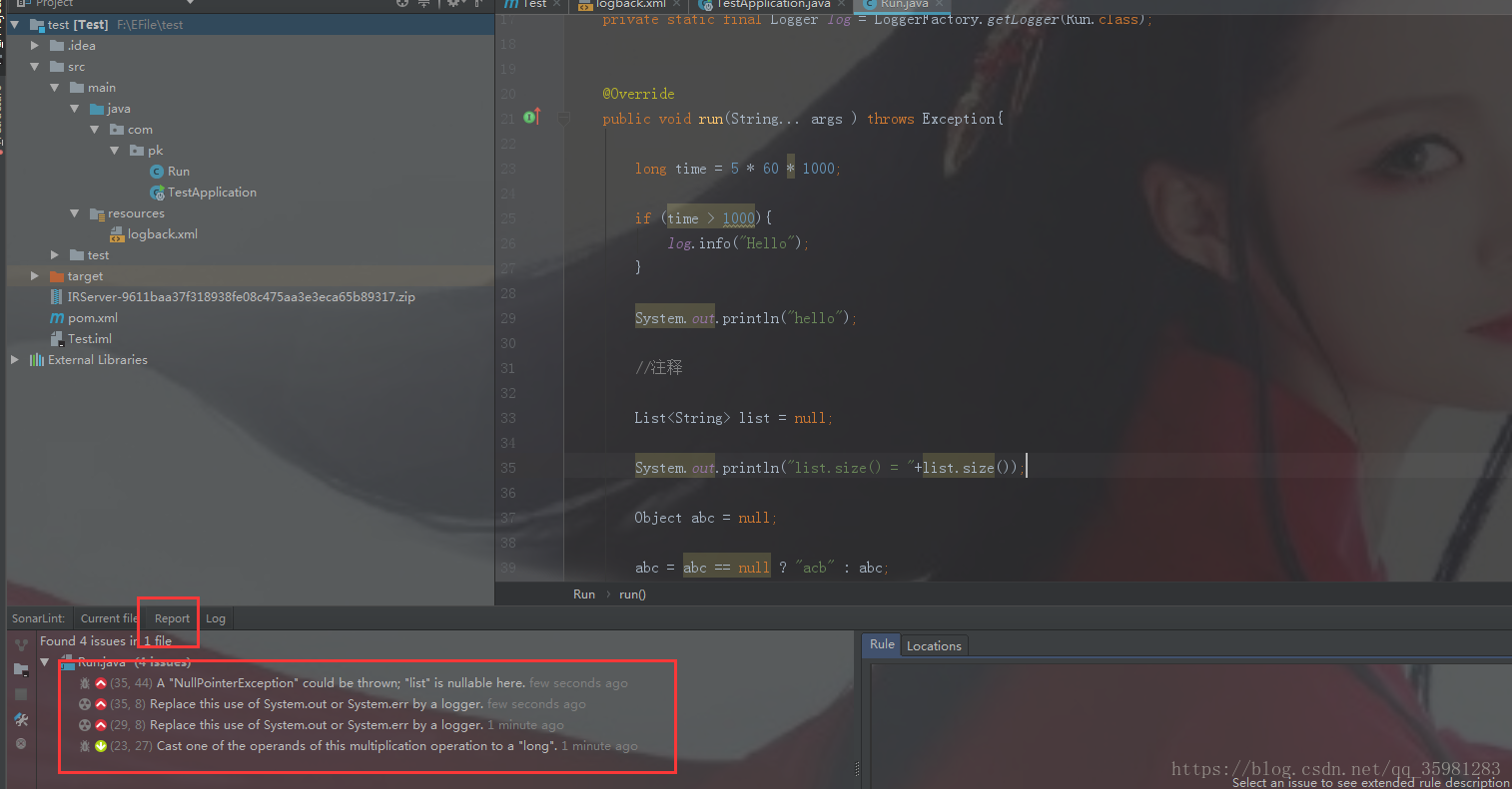 IDEA sonar插件sonarlint使用_intellij idea_05