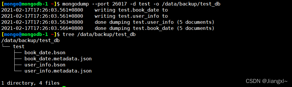 MongoDB数据库的备份恢复_数据_05