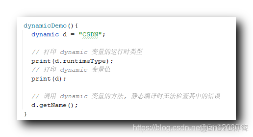 【Flutter】Dart 数据类型 ( dynamic 数据类型 )_数据类型