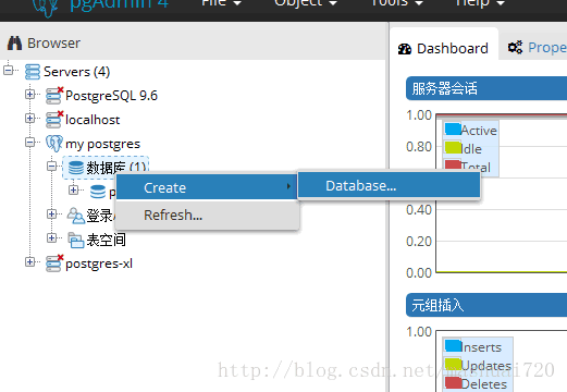 ubuntu 16.04 安装 PostgreSQL-9.6 及用pgadmin4连接测试_ubuntu_19