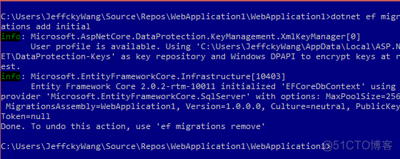 EntityFramework Core 运行dotnet ef命令迁移背后本质是什么？（EF Core迁移原理）_json