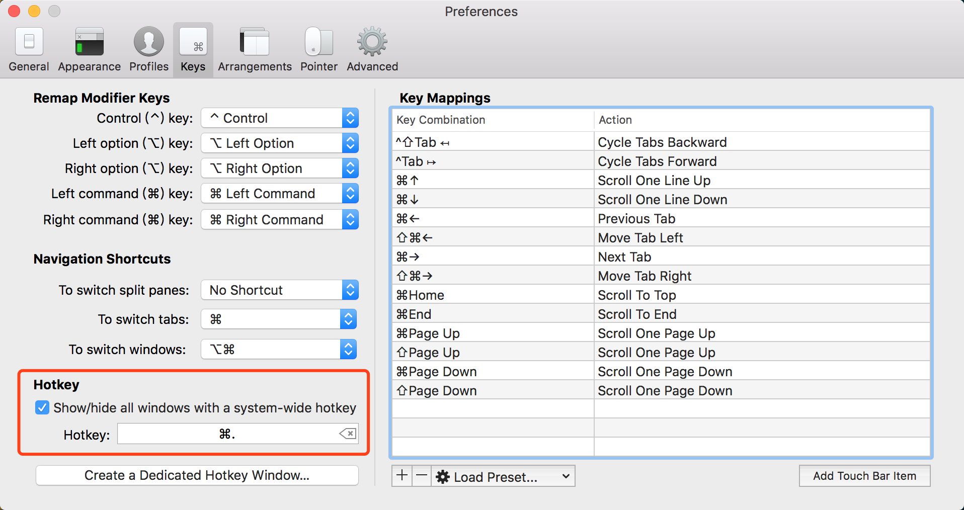 Mac OS 终端利器 iTerm2_高亮_11