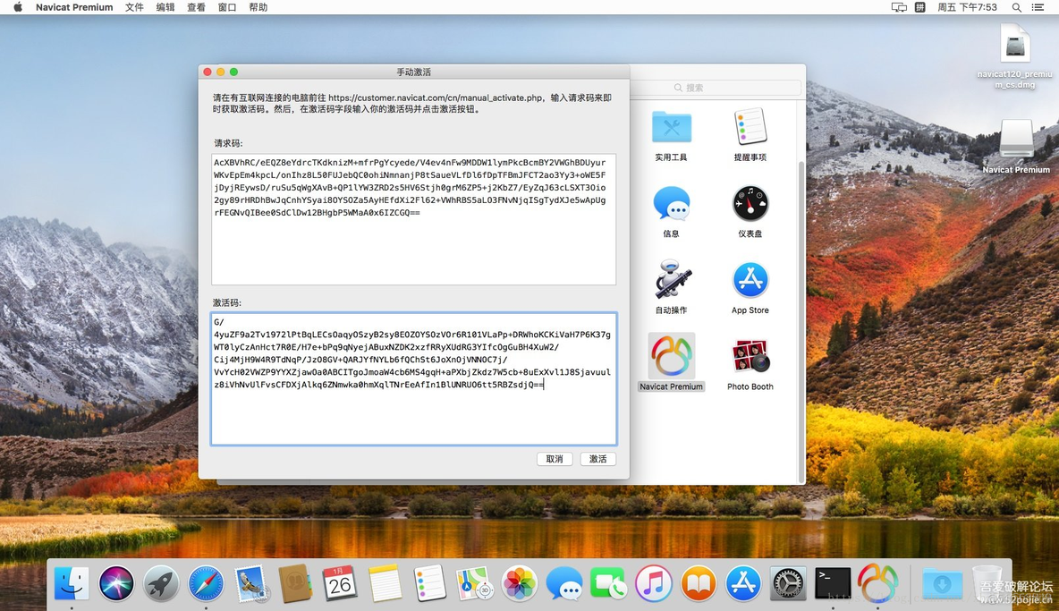 Navicat Premium Mac 12 破解_序列号_13