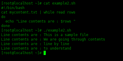 如何在Shell脚本中逐行读取文件_读取文件_04