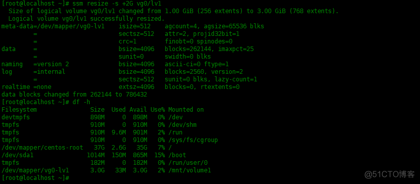 Centos7使用SSM管理LVM卷_逻辑卷_03