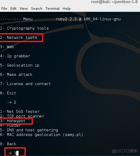 教你如何在Kali Linux 环境下设置蜜罐？_渗透测试_05
