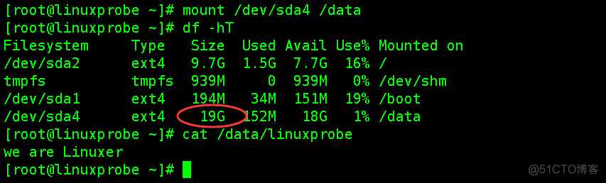 Linux下使用fdisk扩展分区容量_分区表_06