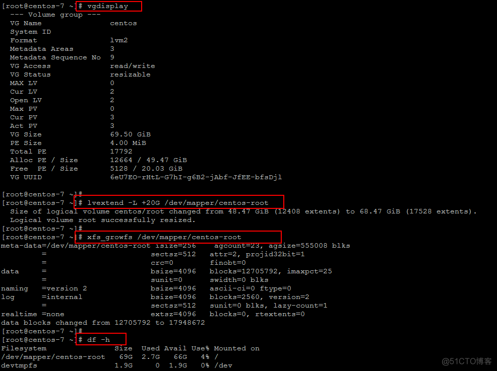 如何在CentOS 7中添加新磁盘而不用重启系统_centos_11